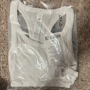 Lululemon Athletica White Tank Top